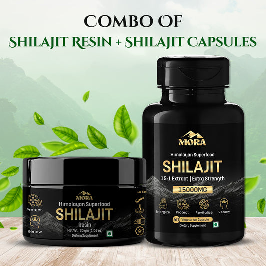 Shilajit Resin & Capsules