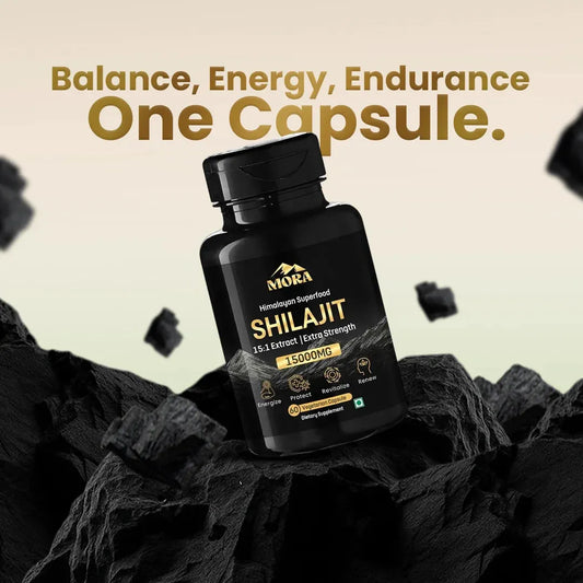 Shilajit Extract Capsules - Well being mora Buy | Pure Himalayan Shilajit & Herbal Supplements Online