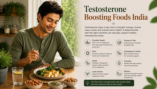 Testosterone Boosting Foods India - What the Evidence Says and What It Does Not
