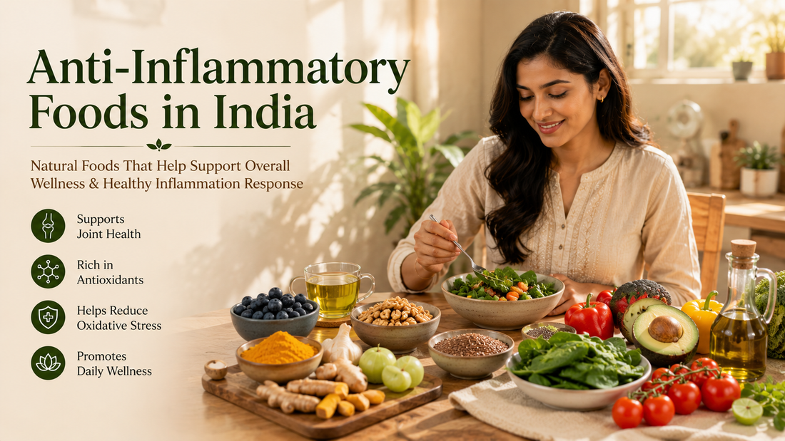 Anti Inflammatory Foods India - What to Eat Against the Silent Inflammation Most Indians Carry