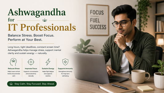 Ashwagandha for IT Professionals - The Stress Reset Bangalore and Pune Need