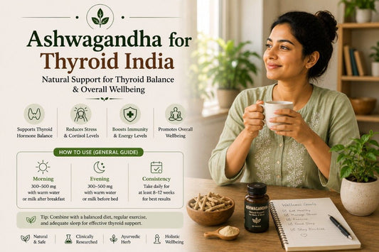 Ashwagandha for Thyroid India - What the Only Clinical Trial Actually Found and Who Should Be Careful WellBeingMora Buy | Pure Beetroot, Turmeric Capsules & Herbal Supplements Online
