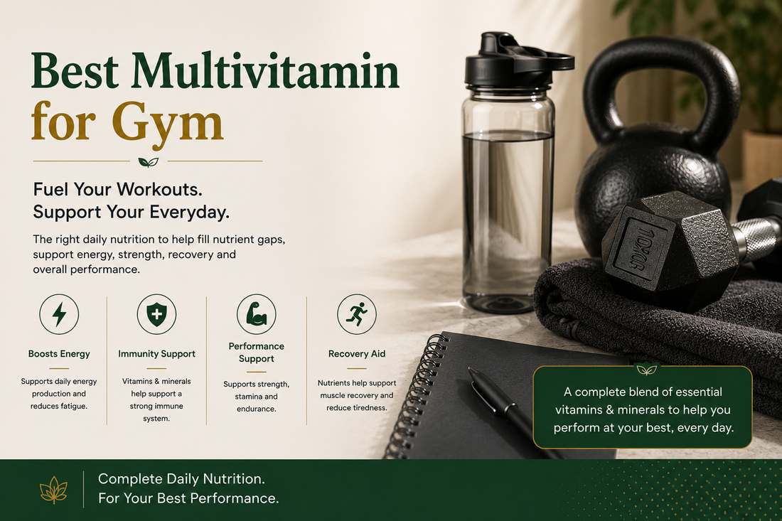 Best Multivitamin for Gym in India - What Actually Helps Performance and Recovery