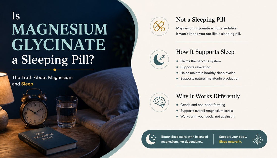 Is Magnesium Glycinate a Sleeping Pill? The Honest Answer India