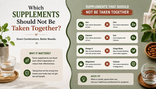 Which Supplements Should Not Be Taken Together in India - The Complete Timing Guide