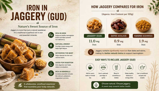 Iron in Jaggery (Gud) India - Does It Really Fix Anaemia? The Honest Answer