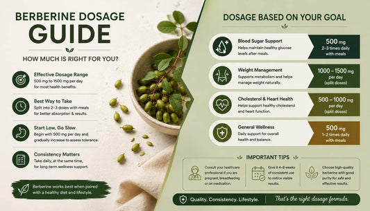 Berberine Dosage India - How Much to Take, When, and How to Start Safely