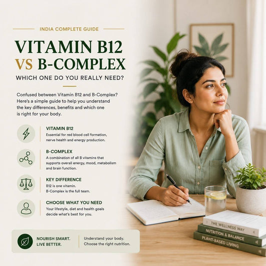 Vitamin B12 vs B-Complex India - Which One Do You Actually Need?