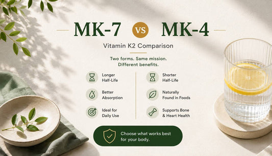 MK-7 vs MK-4 India - Which Vitamin K2 Form Is Actually Better?