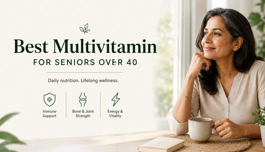 Best Multivitamin for Seniors Over 40 in India - What the Research Actually Supports