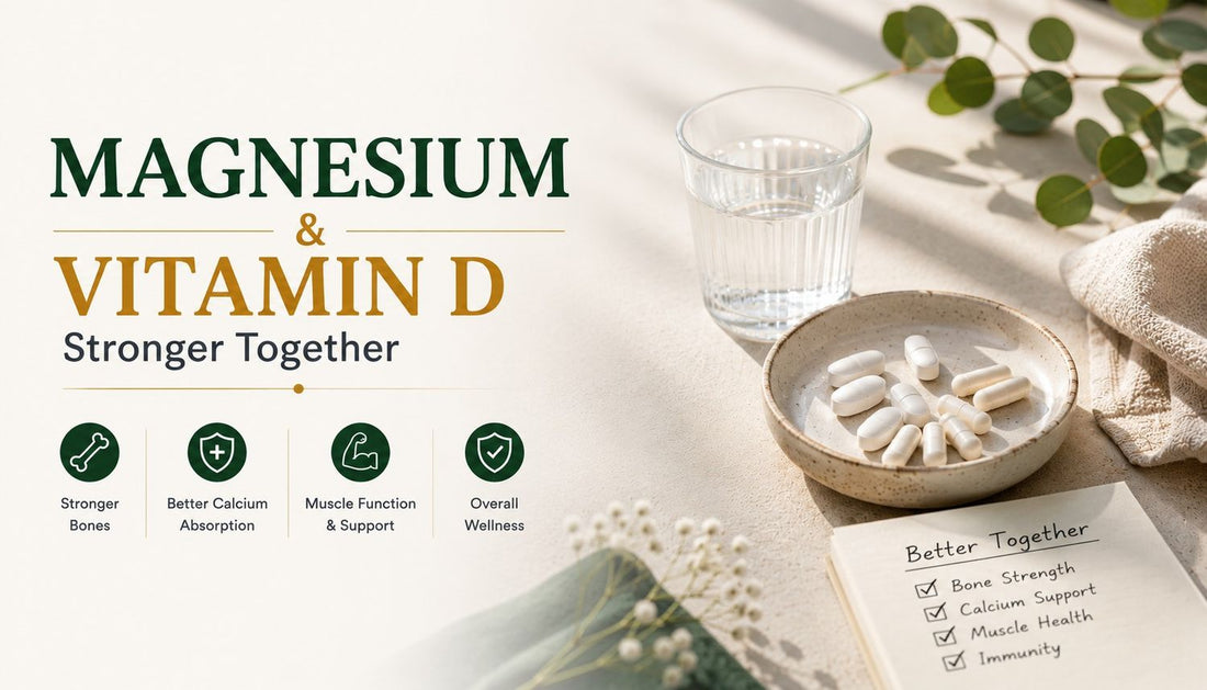 Magnesium and Vitamin D Together India - Why This Pairing Actually Matters