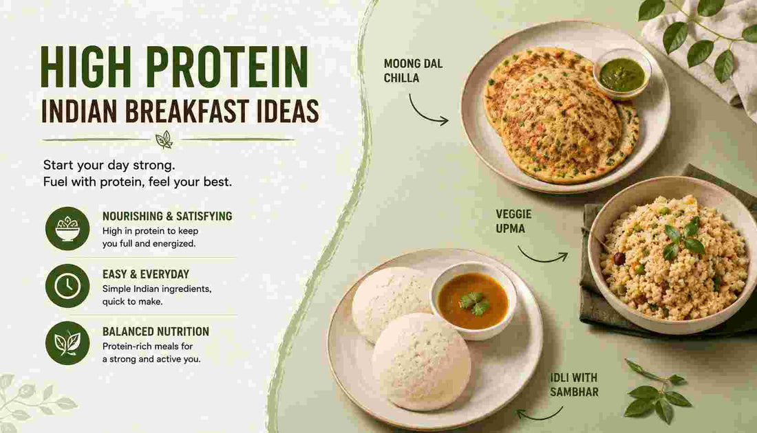 20 Healthy High-Protein Indian Breakfast Ideas