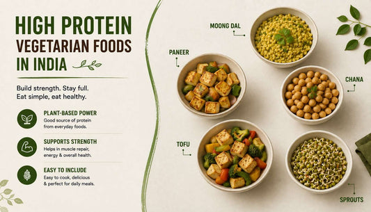 30 High-Protein Vegetarian Foods in India: What You Actually Get Per Serving