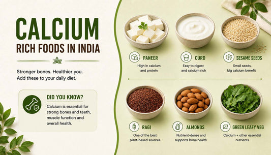 Calcium-Rich Foods in India: 25 Vegetarian Sources That Actually Matter