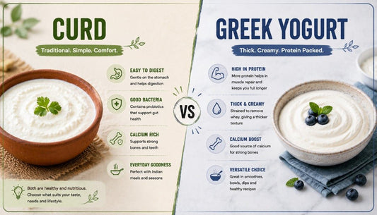 Curd vs Greek Yogurt: Is Expensive Greek Yogurt Actually Better?