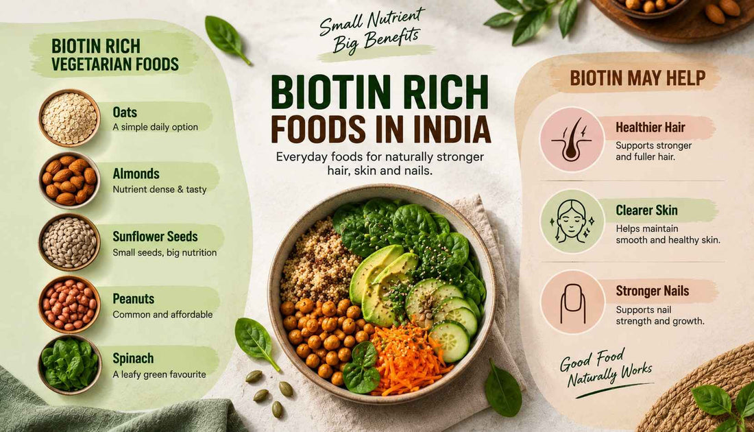 Biotin-Rich Foods in India: Do You Actually Need More Biotin?