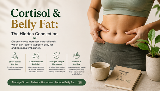Cortisol Belly Fat - Why Stress Puts Weight on Your Stomach That Won't Budge