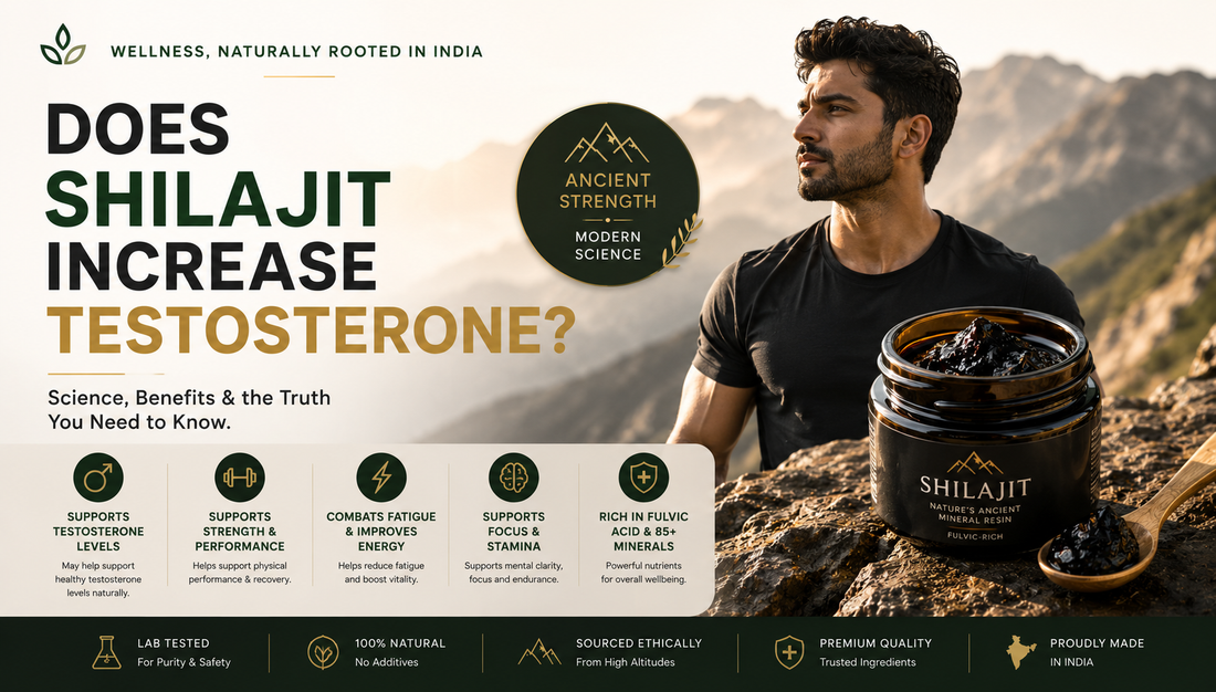 Does Shilajit Increase Testosterone - Really?