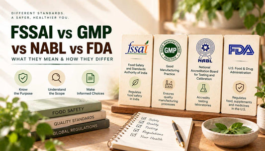 FSSAI vs GMP vs NABL vs FDA