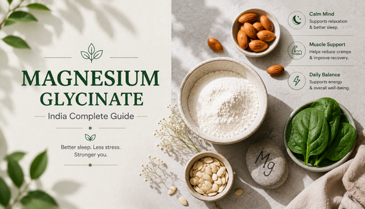 Magnesium Glycinate India - Complete Guide 2026: Sleep, Stress and Muscle Recovery