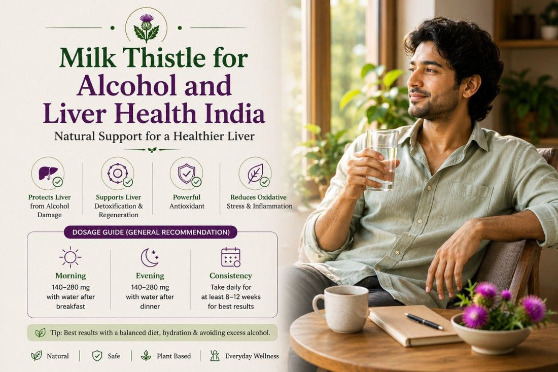 Milk Thistle for Alcohol and Liver Health India - What the Evidence Shows and What It Cannot Do WellBeingMora Buy | Pure Beetroot, Turmeric Capsules & Herbal Supplements Online