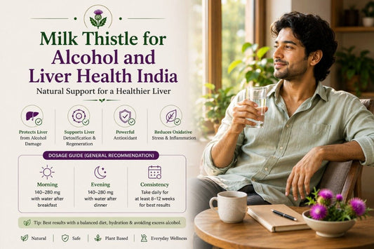 Milk Thistle for Alcohol and Liver Health India - What the Evidence Shows and What It Cannot Do WellBeingMora Buy | Pure Beetroot, Turmeric Capsules & Herbal Supplements Online
