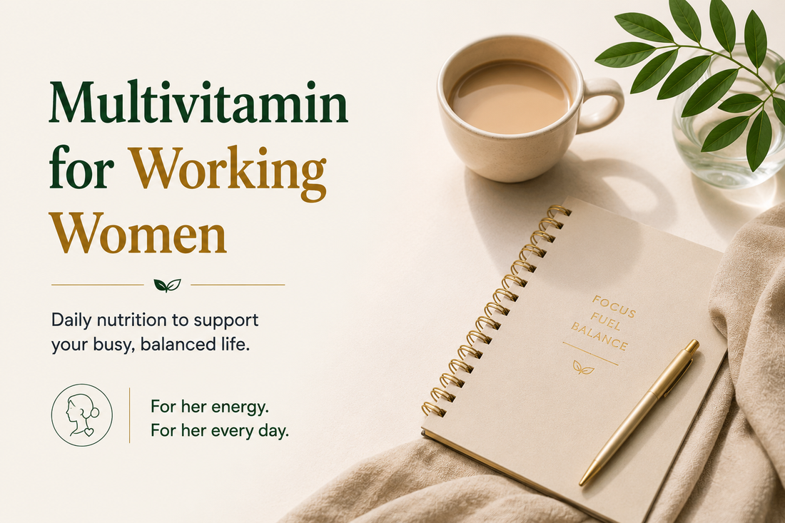 Multivitamin for Working Women - What India's Busy Women Actually Need
