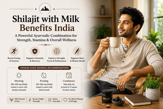 Shilajit With Milk India - Why This Ancient Combination Still Makes Scientific Sense in 2026 WellBeingMora Buy | Pure Beetroot, Turmeric Capsules & Herbal Supplements Online
