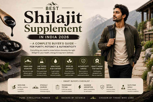 Best Shilajit Supplement in India 2026 - Complete Buyer's Guide WellBeingMora Buy | Pure Beetroot, Turmeric Capsules & Herbal Supplements Online
