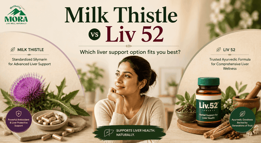 Milk Thistle vs Liv 52 India — Which is Better for Liver Health? Complete 2026 Comparison WellBeingMora Buy | Pure Beetroot, Turmeric Capsules & Herbal Supplements Online