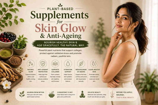 Plant-Based Supplements for Skin Glow and Anti-Ageing: Nature's Secret for Youthful Skin WellBeingMora Buy | Pure Beetroot, Turmeric Capsules & Herbal Supplements Online