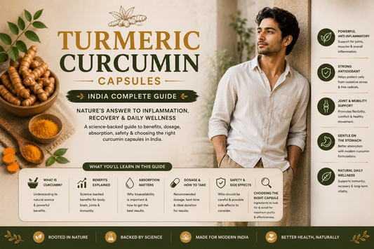 Complete Turmeric Curcumin Capsules Guide India 2026 — Joints, Immunity and Inflammation