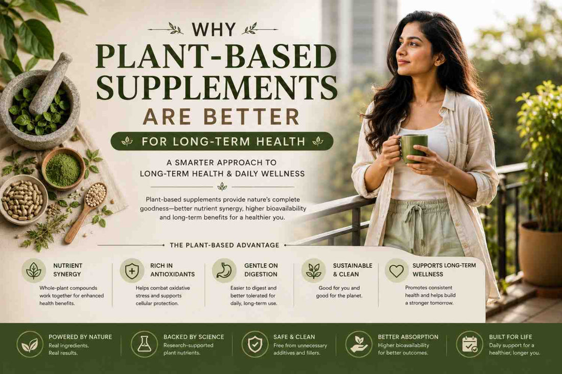 Why Plant-Based Supplements Are Better for Long-Term Health WellBeingMora Buy | Pure Beetroot, Turmeric Capsules & Herbal Supplements Online