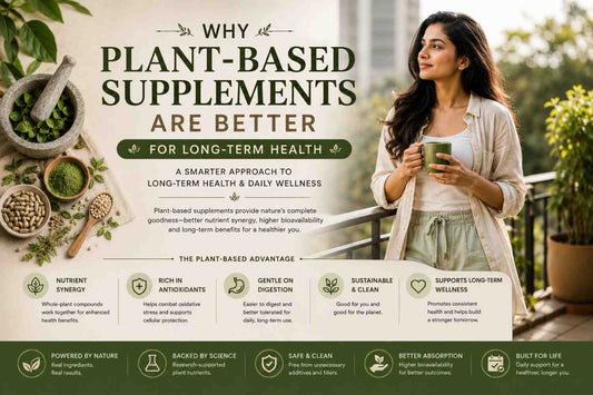 Why Plant-Based Supplements Are Better for Long-Term Health WellBeingMora Buy | Pure Beetroot, Turmeric Capsules & Herbal Supplements Online
