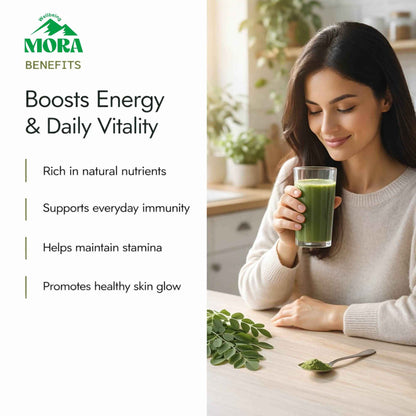 Moringa Leaf Powder – Pure Raw Herbal Superfood - All Natural