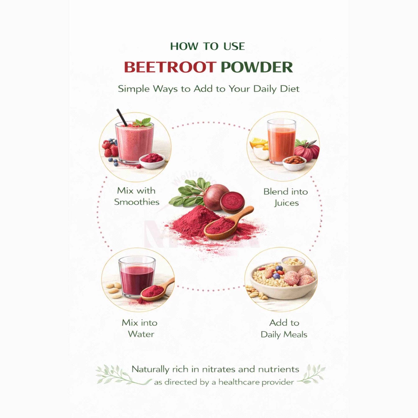 Beetroot Powder – Natural Support for Energy & Endurance