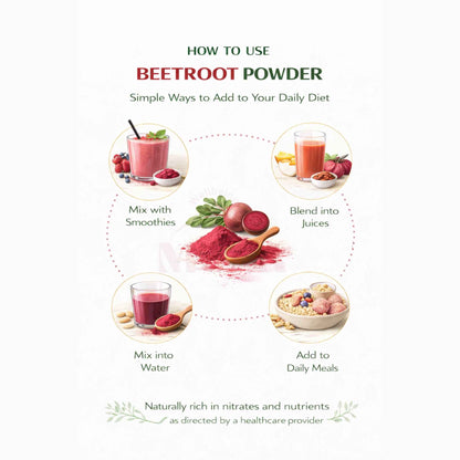 Beetroot Powder – Natural Support for Energy & Endurance