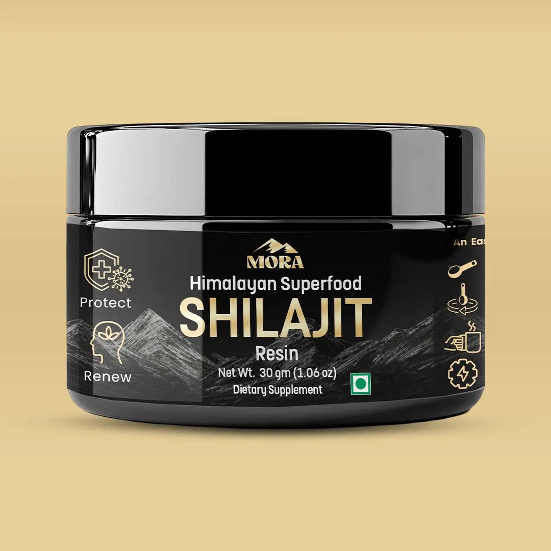 Himalayan Pure Shilajit Resin (30g) - Well being mora Buy | Pure Himalayan Shilajit & Herbal Supplements Online