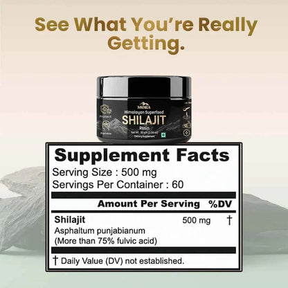 Himalayan Pure Shilajit Resin 30g