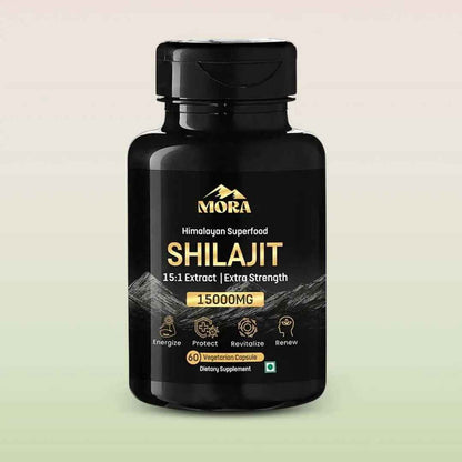 Mora Pure Himalayan Shilajit Extract Capsules