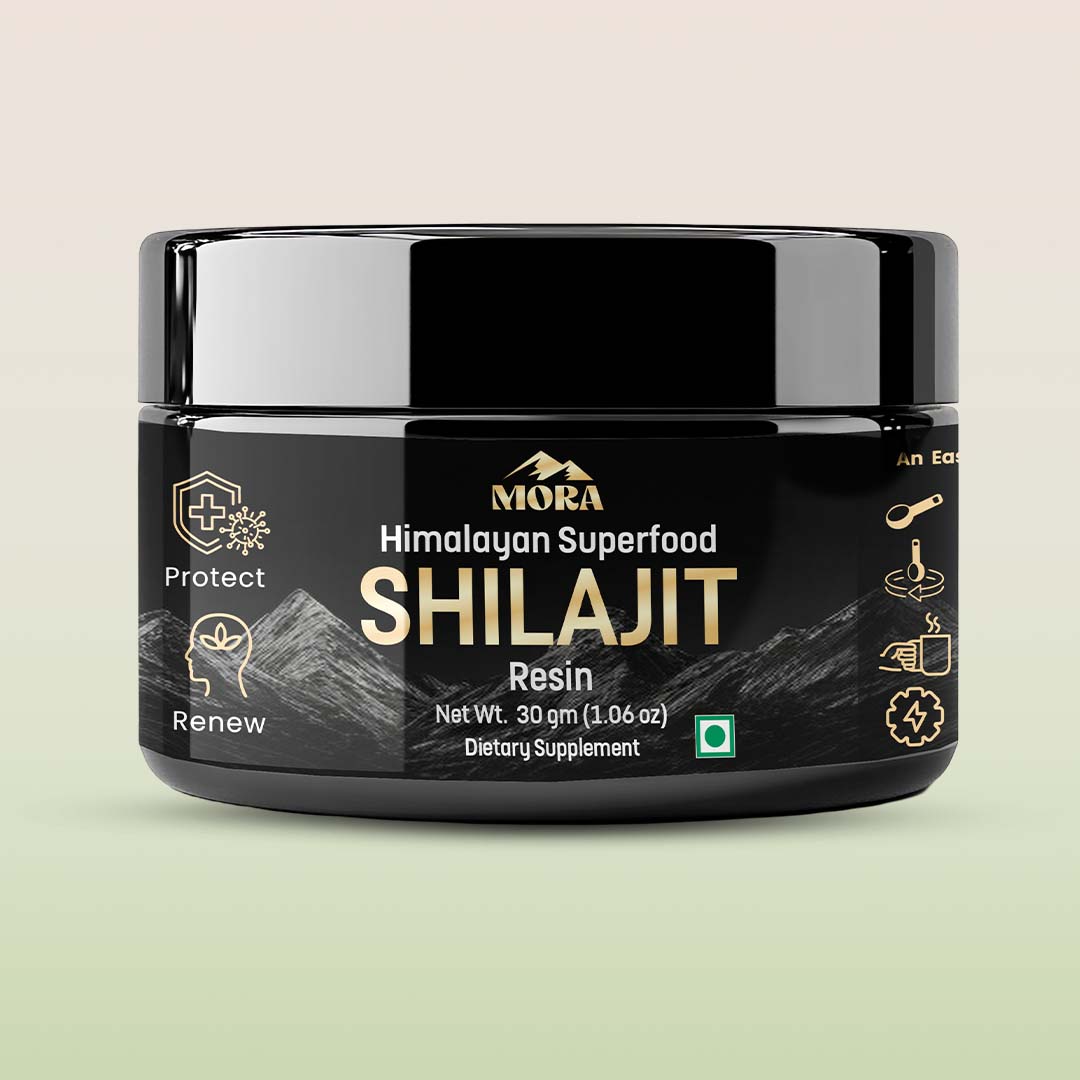 Mora Pure Himalayan Shilajit Resin – 30g - Well being mora Buy | Pure Himalayan Shilajit & Herbal Supplements Online