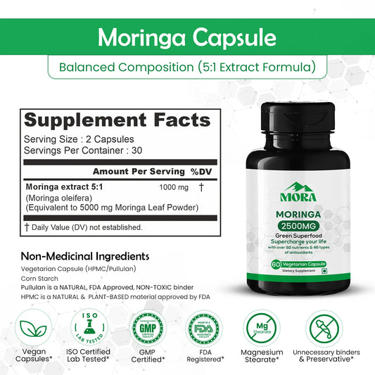 Moringa Capsules & Shilajit Resin - Well being mora Buy | Pure Himalayan Shilajit & Herbal Supplements Online