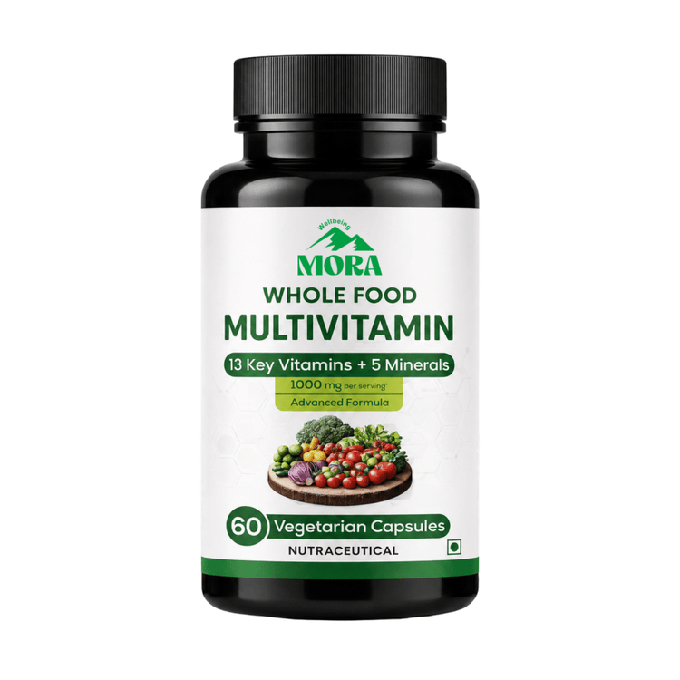 Whole Food Multivitamin - 13 Essential Vitamins & 5 Key Minerals for Optimal Health