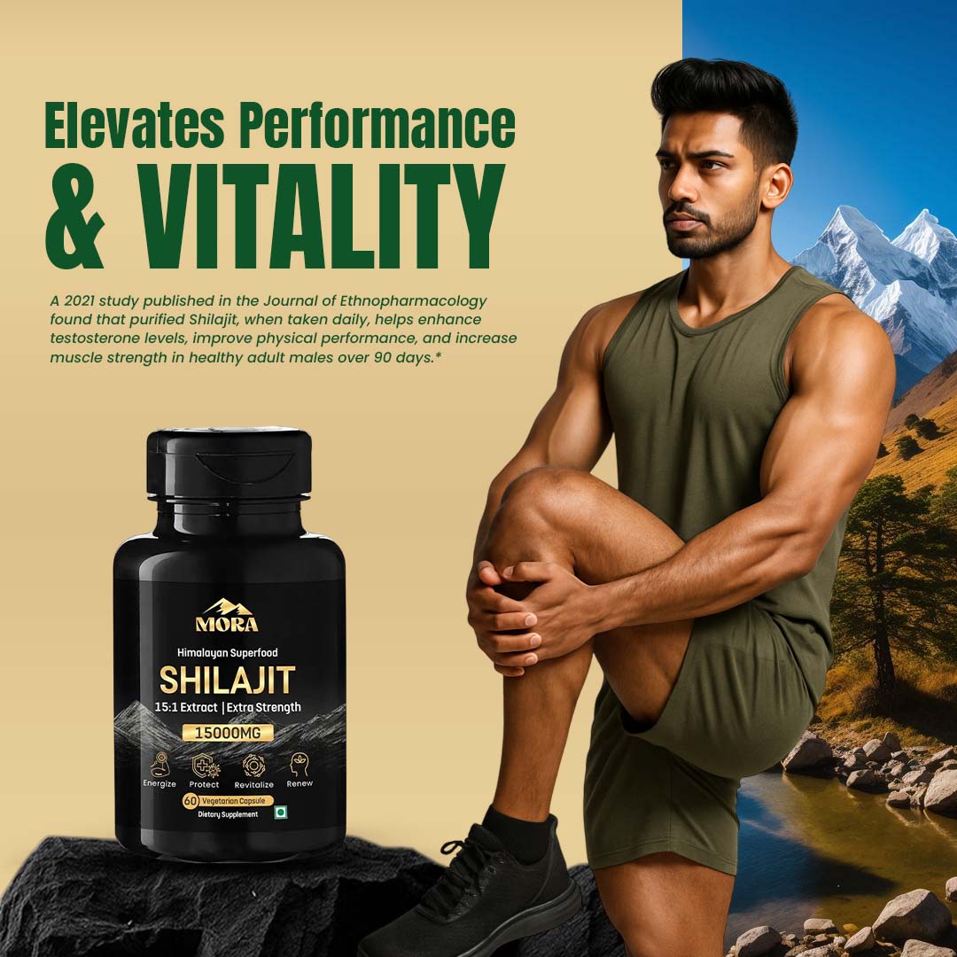 Shilajit Extract Capsules (15000mg) - Well being mora Buy | Pure Himalayan Shilajit & Herbal Supplements Online