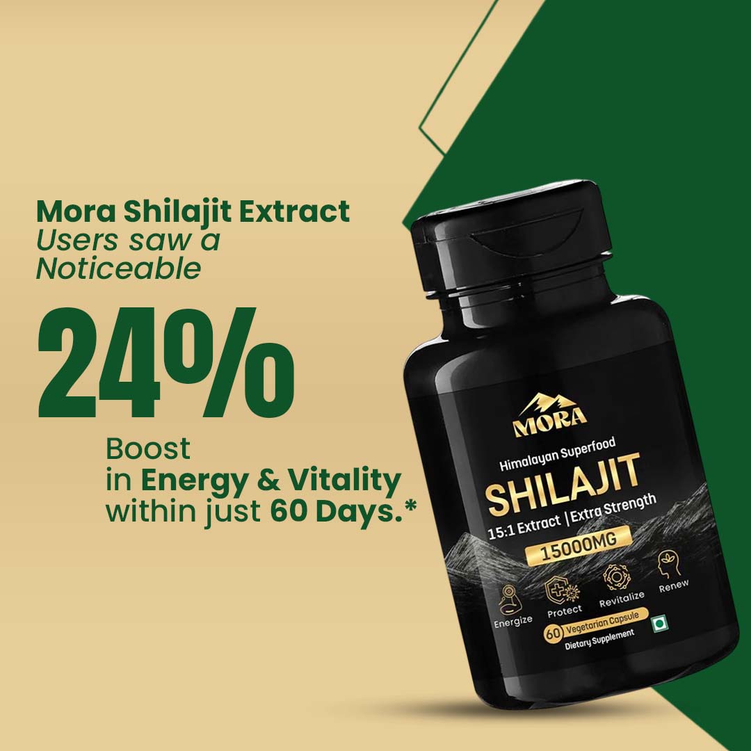 Shilajit Extract Capsules (15000mg) - Well being mora Buy | Pure Himalayan Shilajit & Herbal Supplements Online