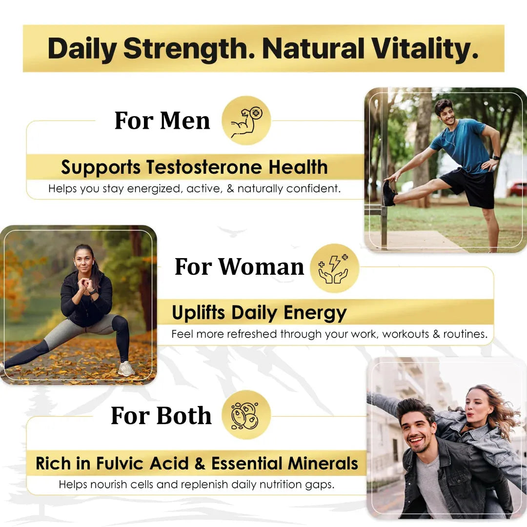 Shilajit Resin & Capsules - Well being mora Buy | Pure Himalayan Shilajit & Herbal Supplements Online