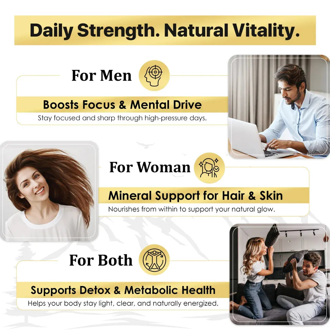 Shilajit Resin & Capsules - Well being mora Buy | Pure Himalayan Shilajit & Herbal Supplements Online