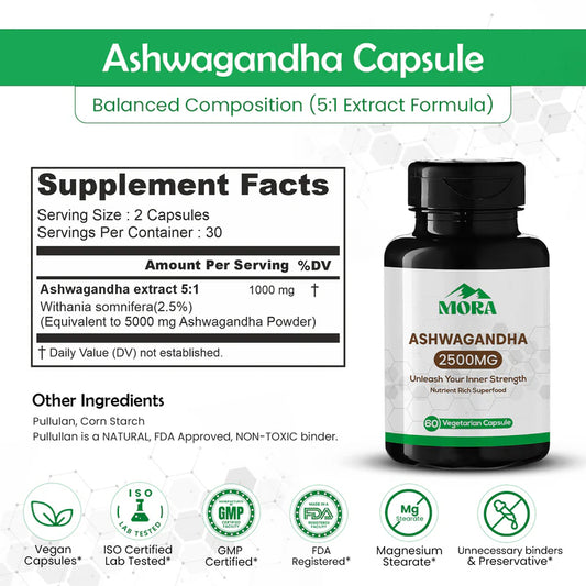 Mora Ashwagandha Extract Capsules