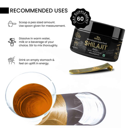 Shilajit Resin & Shilajit Extract Capsules